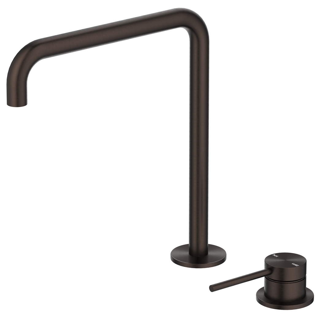 Mica Soft-Square Hob Sink/Basin Mixer Set