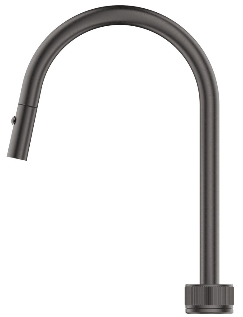 Mica Fluted Pull-Out Hob Mixer Set