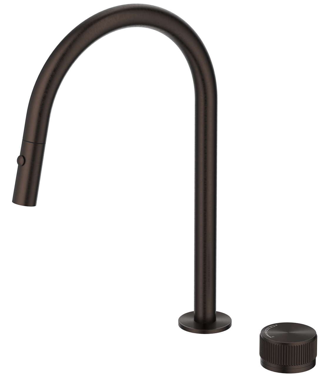 Mica Fluted Pull-Out Hob Mixer Set