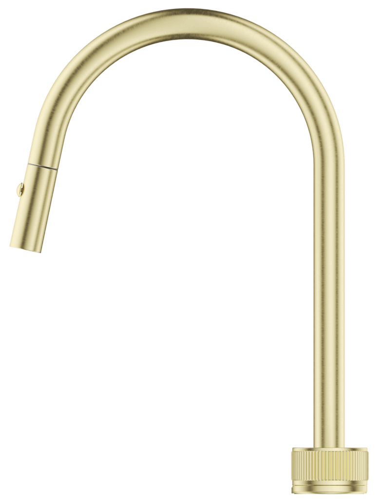 Mica Fluted Pull-Out Hob Mixer Set