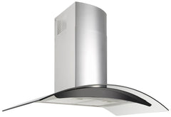 CURVED GLASS Q SERIES RANGEHOOD - 900MM