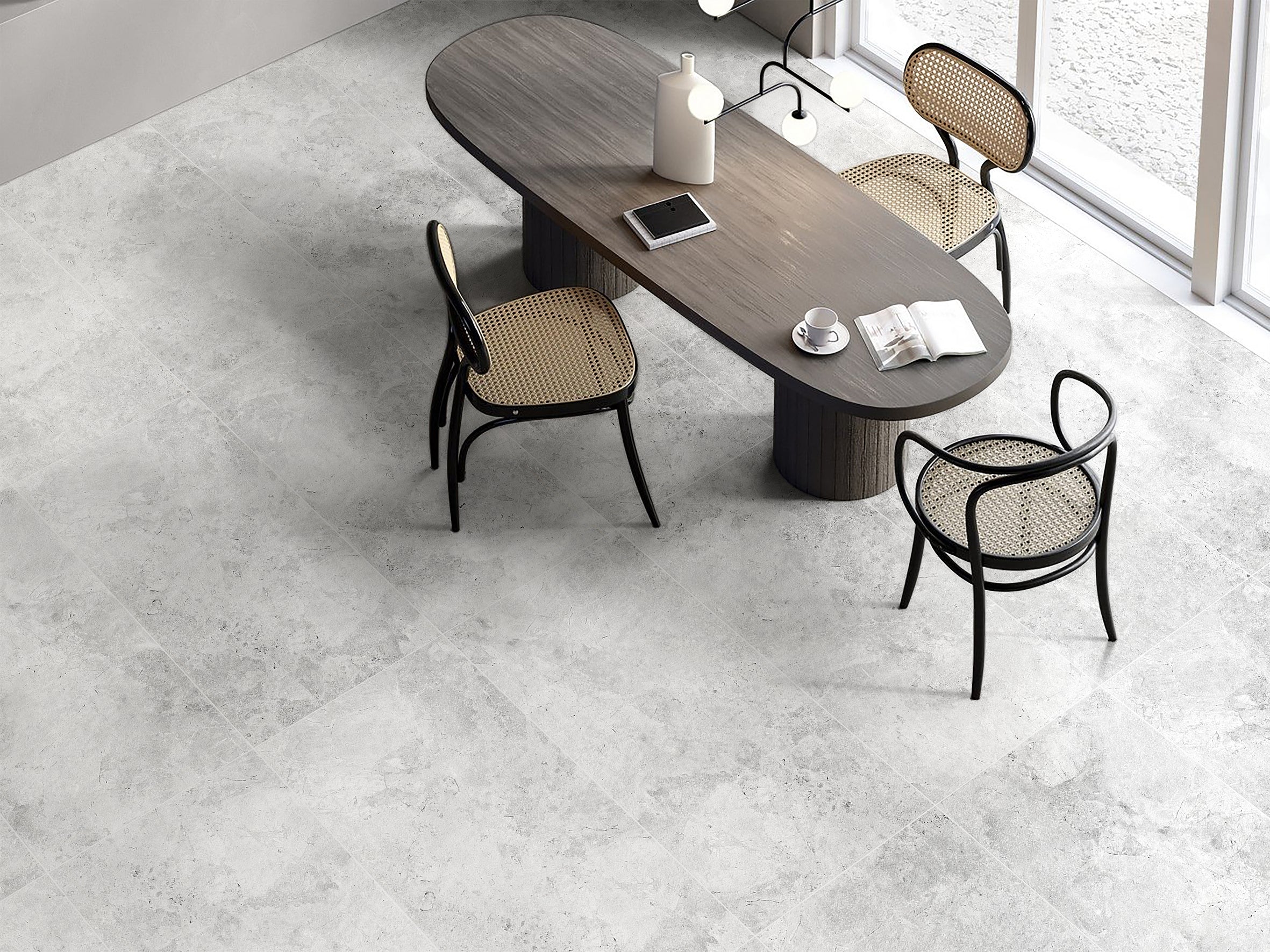 KARST-STONE WHITE EXTERNAL 600X600X20