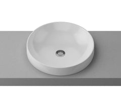RADIUS Ceramic basin In White Gloss, White Matt, Black Matt