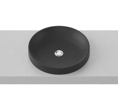 RADIUS Ceramic basin In White Gloss, White Matt, Black Matt