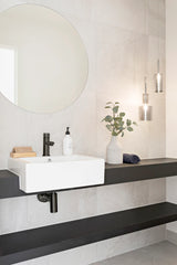 Round Pinless Basin Mixer