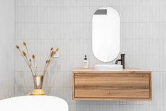 Round Basin Mixer Curved