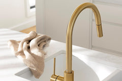 Bloom Pull Out Sink Mixer Chrome, Matte Black, Brushed Gunmetal,Brushed Nickel,Brushed Brass