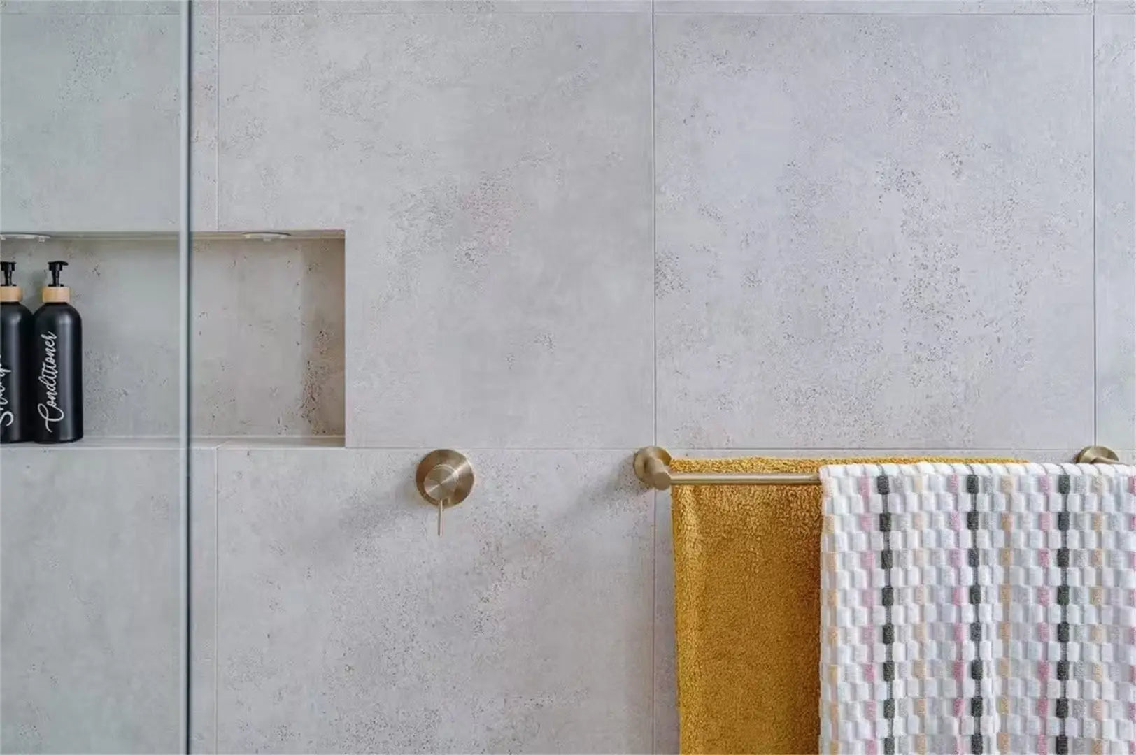 Mecca Double Towel Rail 600mm