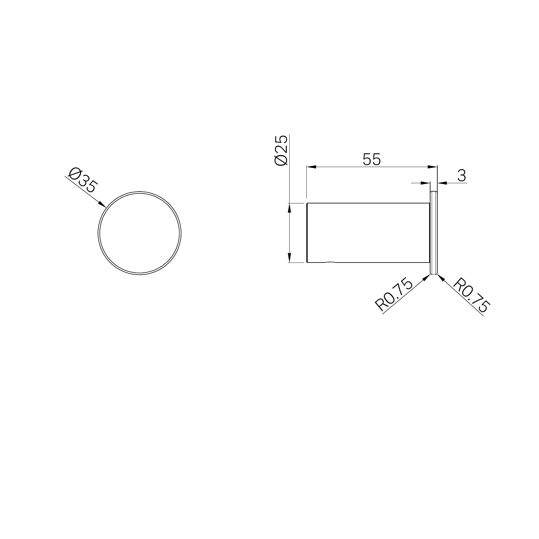 Mecca Robe Hook Slim