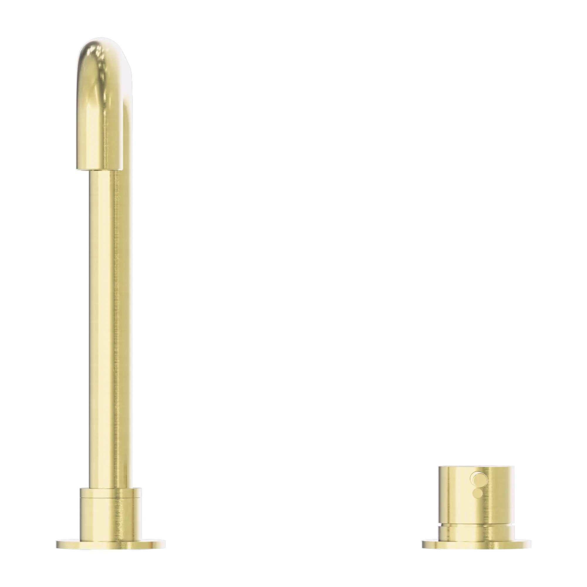 Mecca Hob Basin Mixer Square Swivel Spout