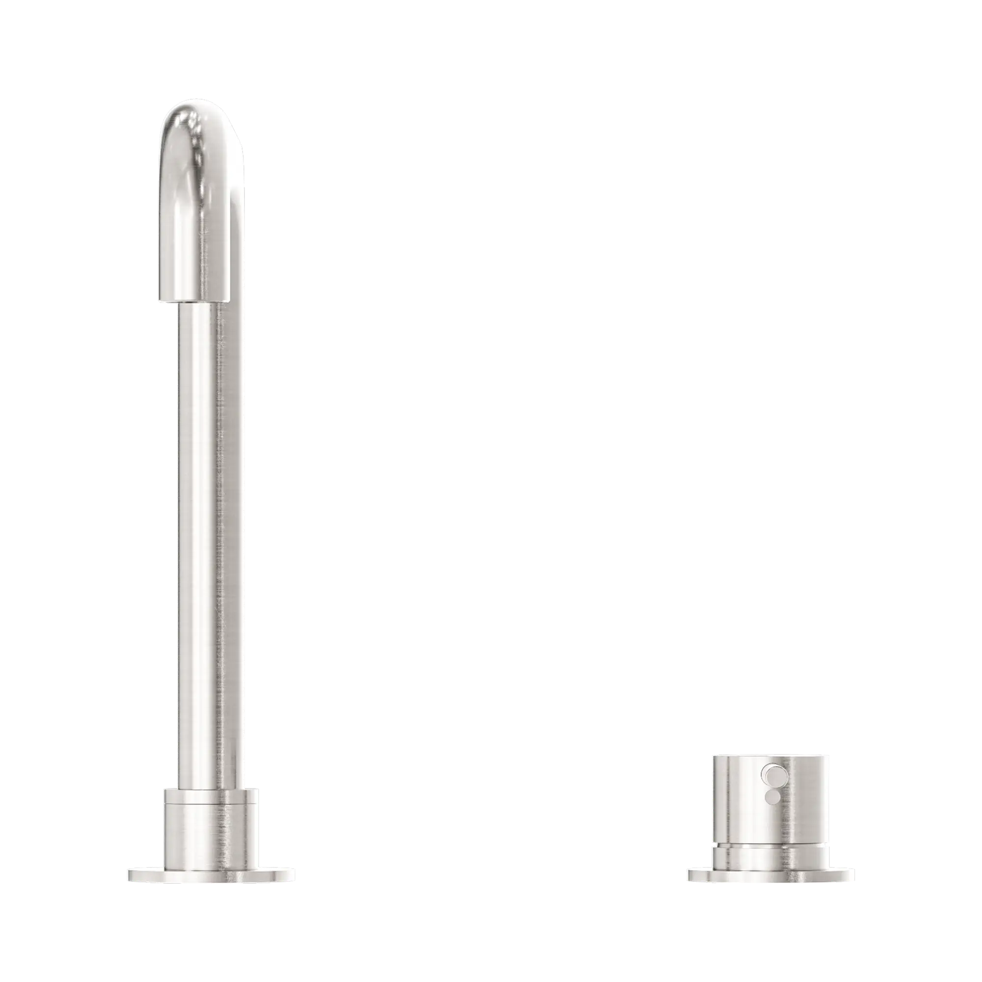 Mecca Hob Basin Mixer Square Swivel Spout
