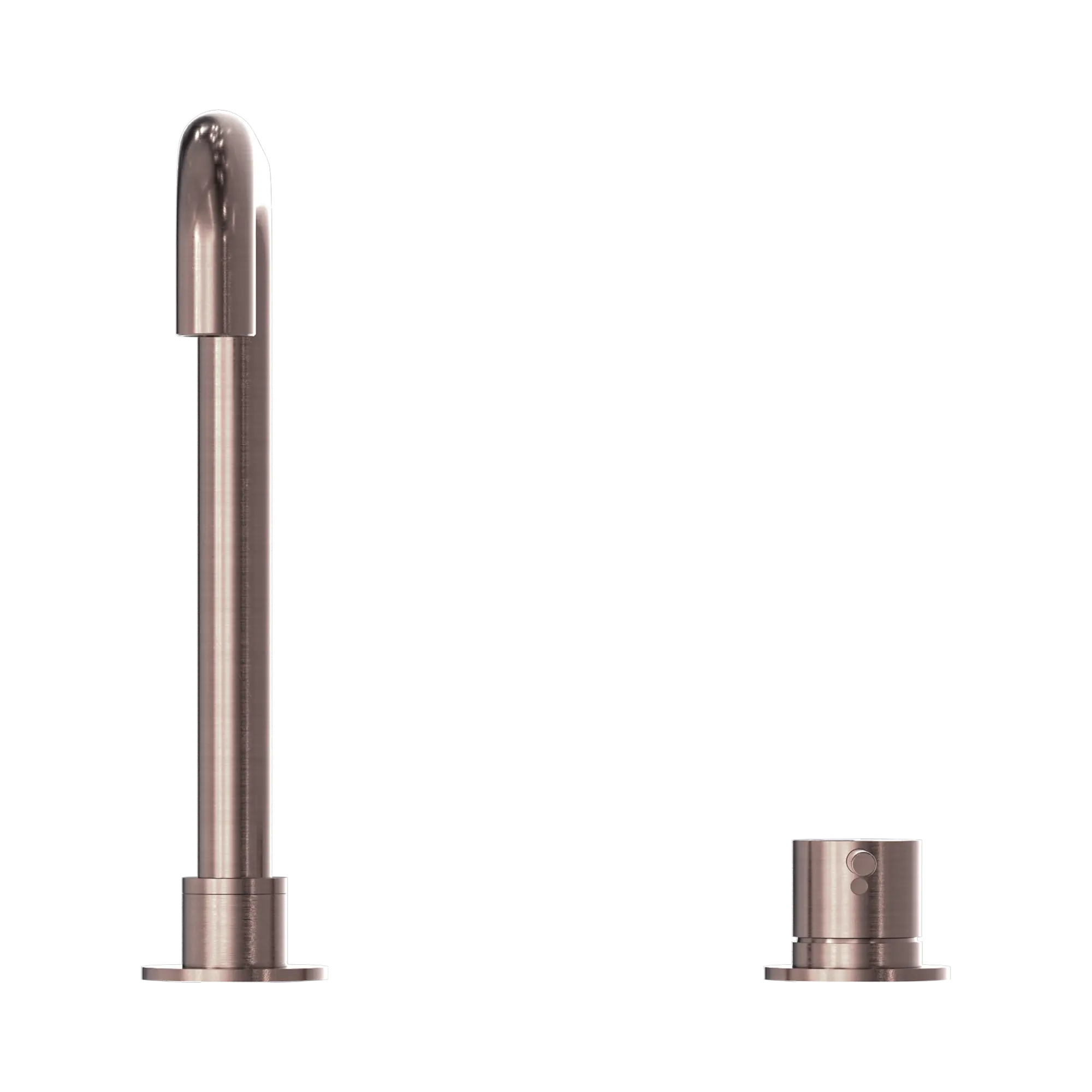 Mecca Hob Basin Mixer Square Swivel Spout