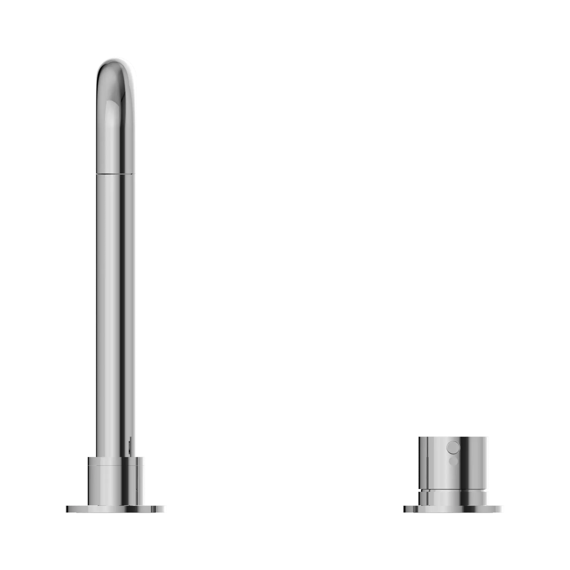 Mecca Hob Basin Mixer Square Swivel Spout