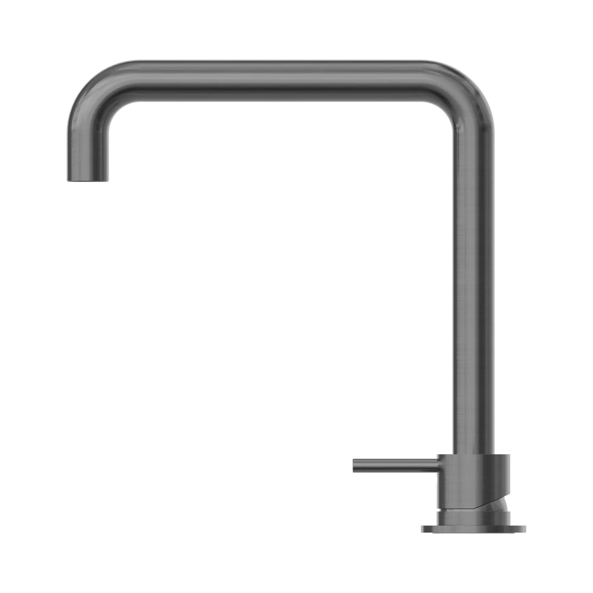 Mecca Hob Basin Mixer Square Swivel Spout