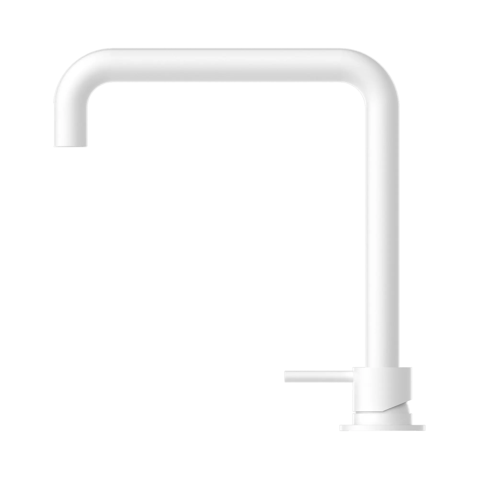 Mecca Hob Basin Mixer Square Swivel Spout