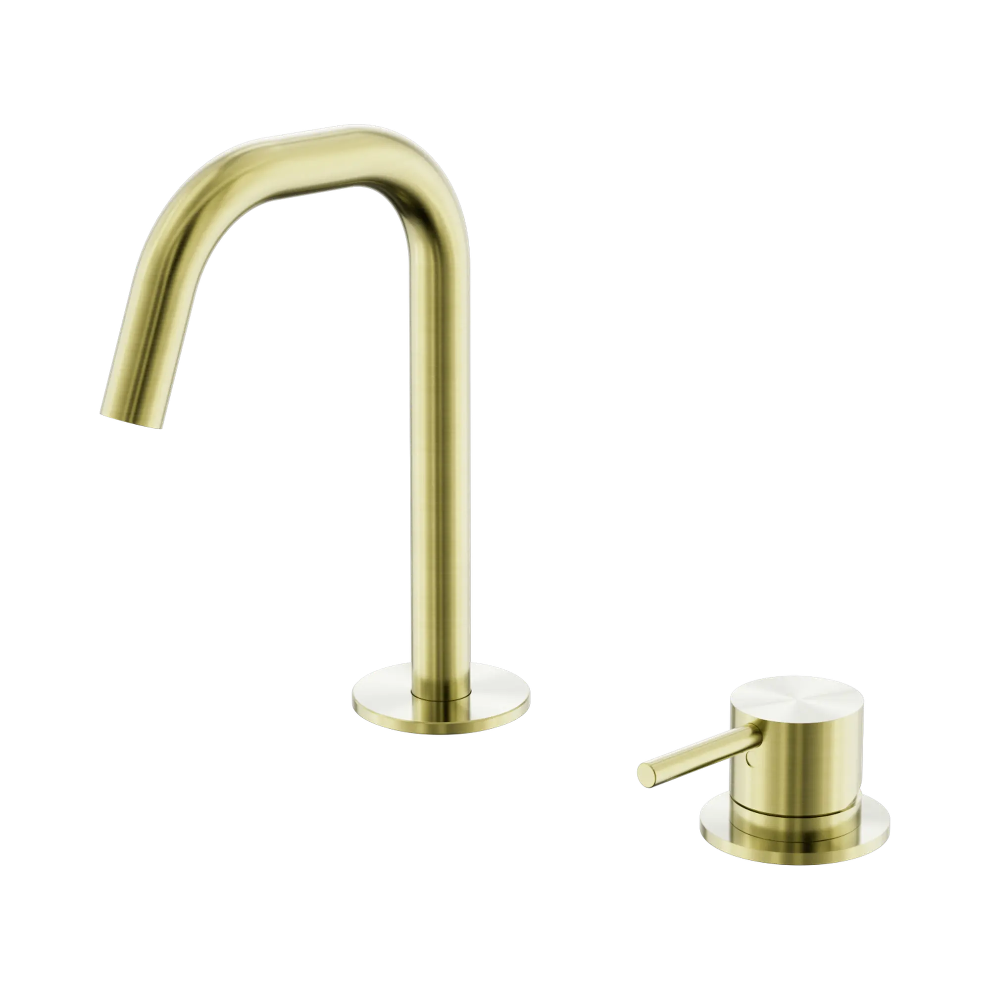 Mecca Hob Basin Mixer Set Edge Spout