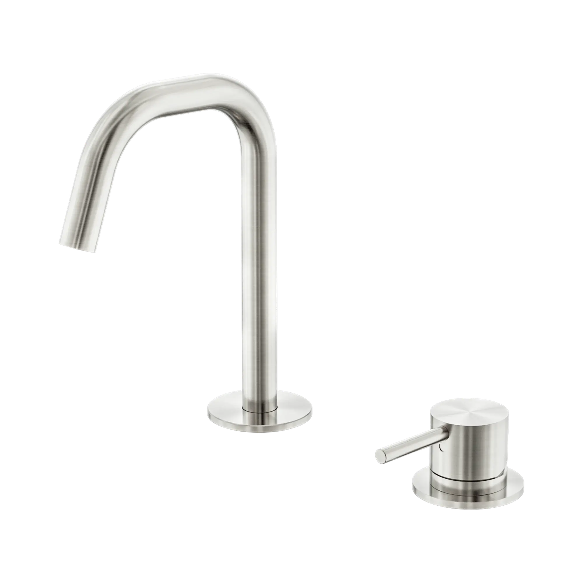 Mecca Hob Basin Mixer Set Edge Spout