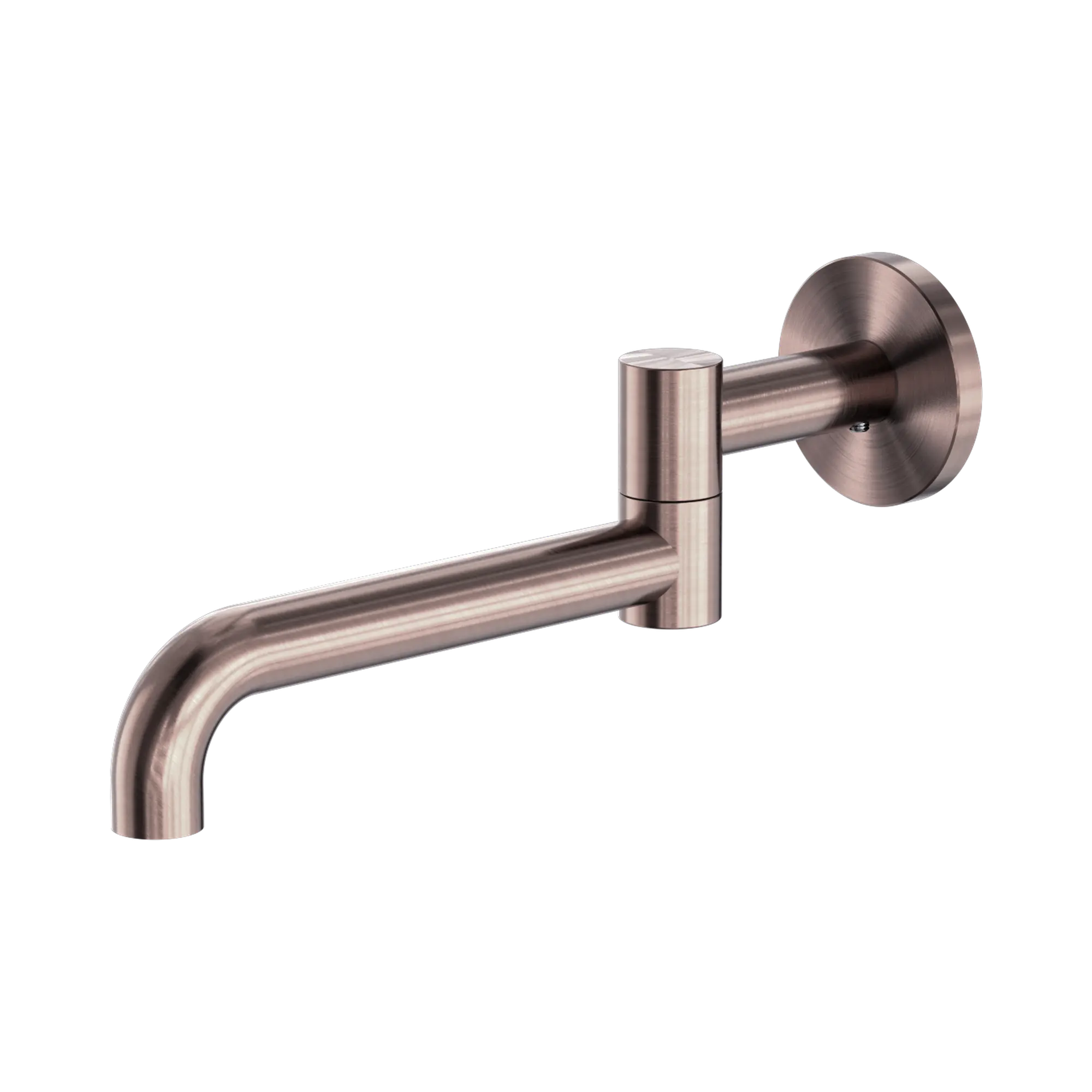 Mecca Wall Mounted Swivel Bath Spout Only 225mm