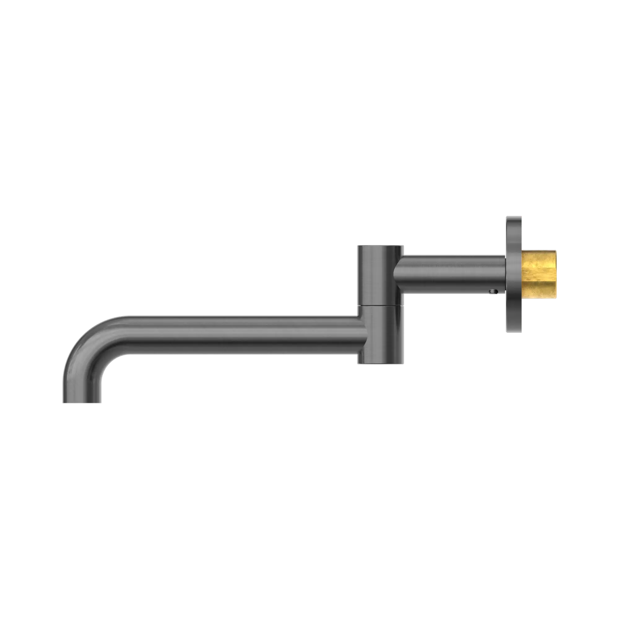 Mecca Wall Mounted Swivel Bath Spout Only 225mm