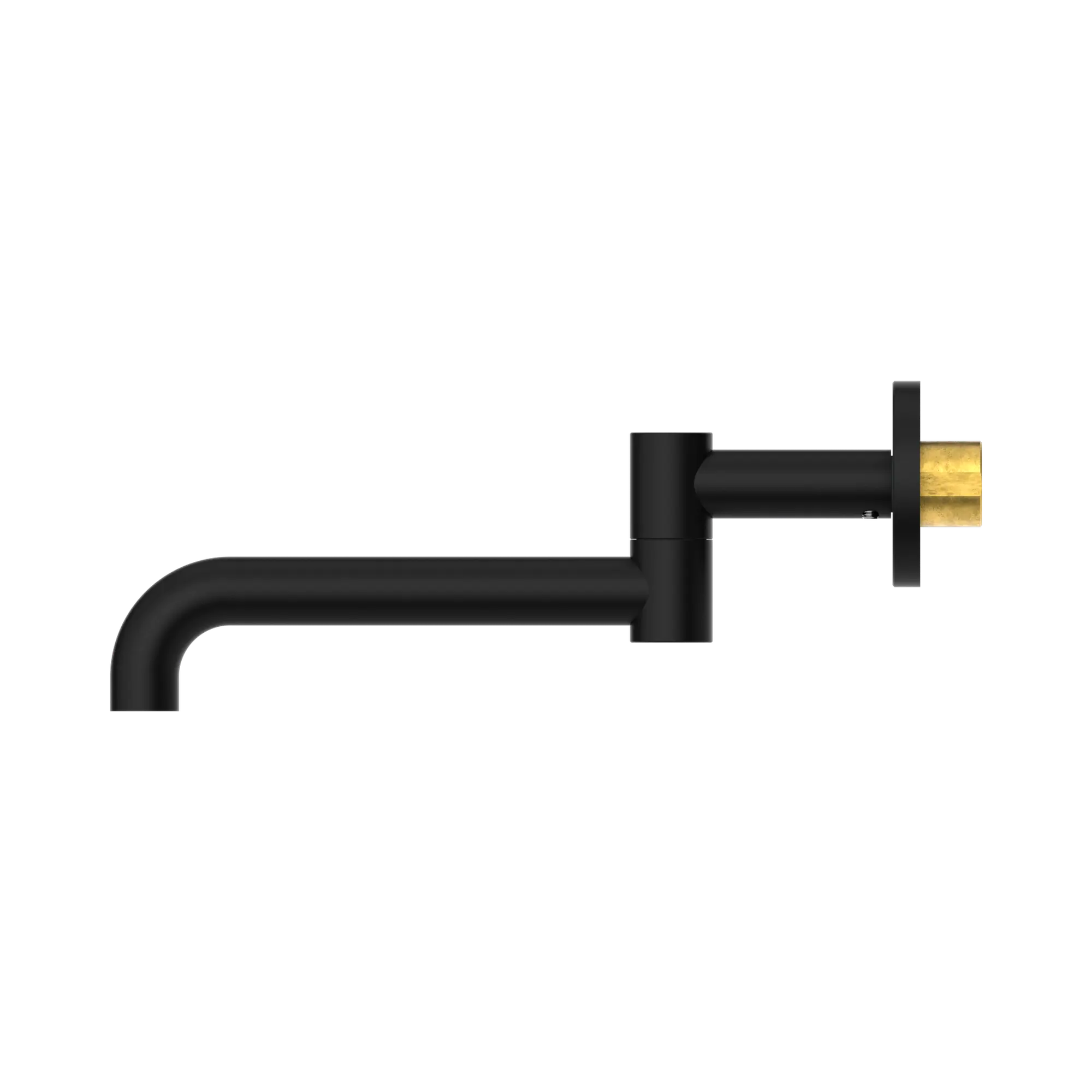 Mecca Wall Mounted Swivel Bath Spout Only 225mm