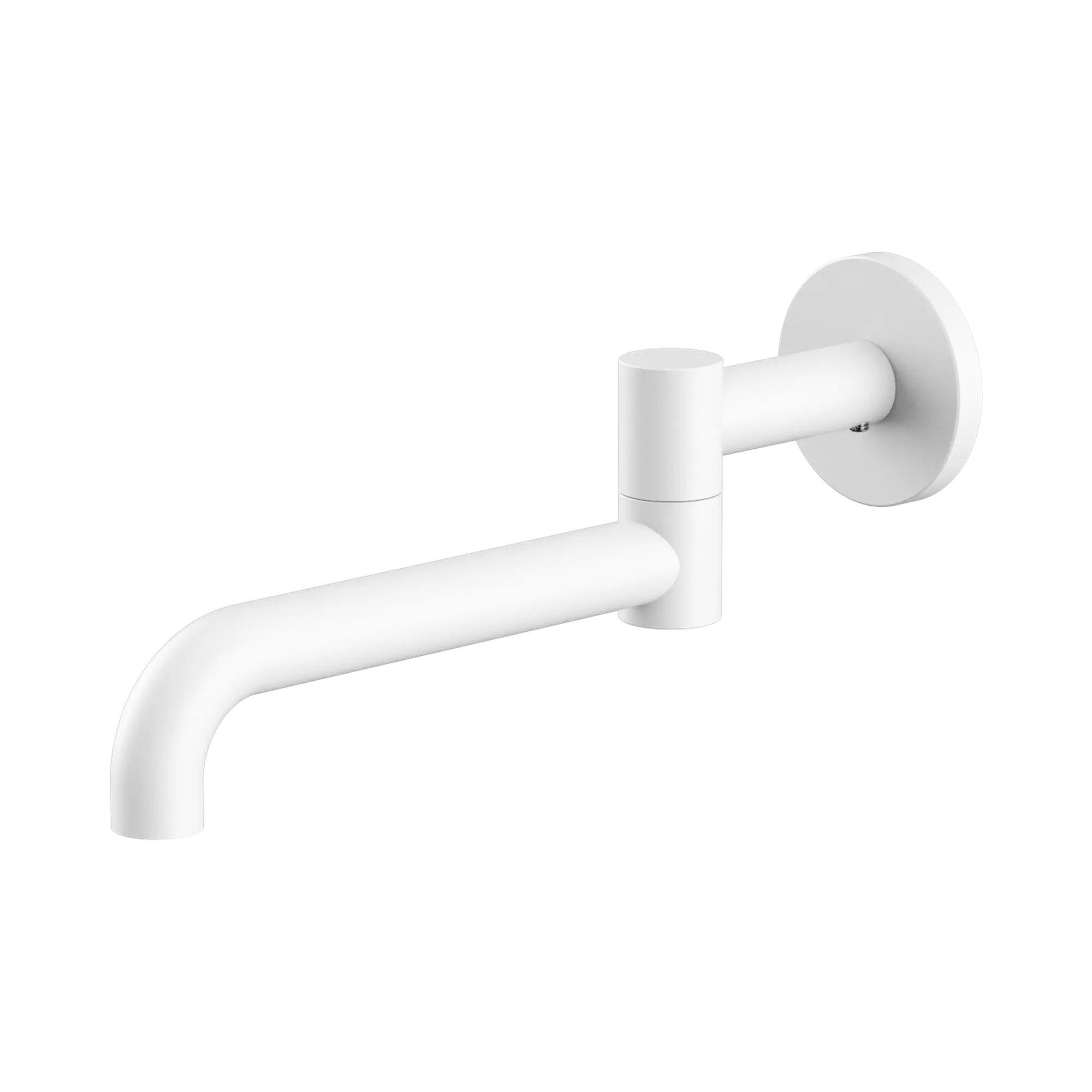 Mecca Wall Mounted Swivel Bath Spout Only 225mm
