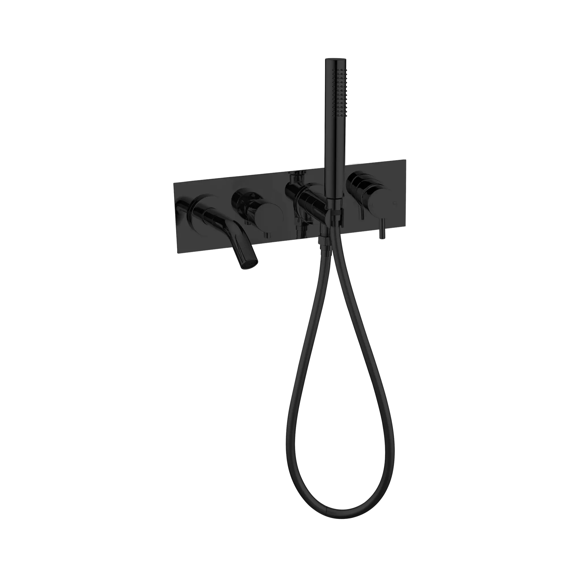 Mecca Wall Mount Bath Mixer With Hand Shower