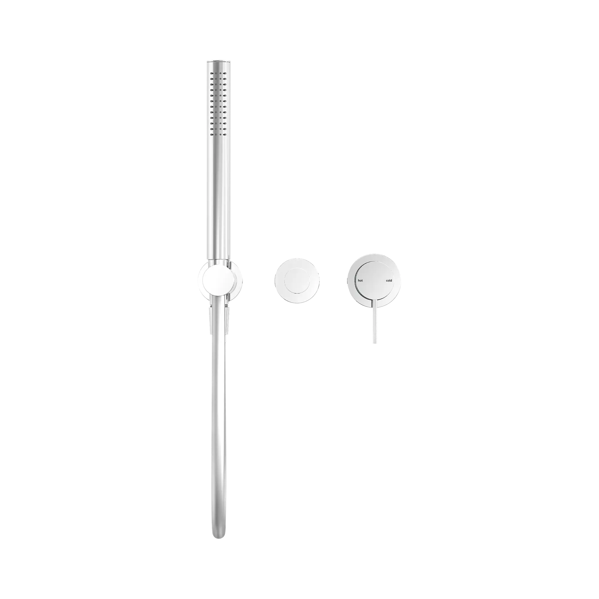 Mecca Shower Mixer With Diverter System Seperate Back Plate