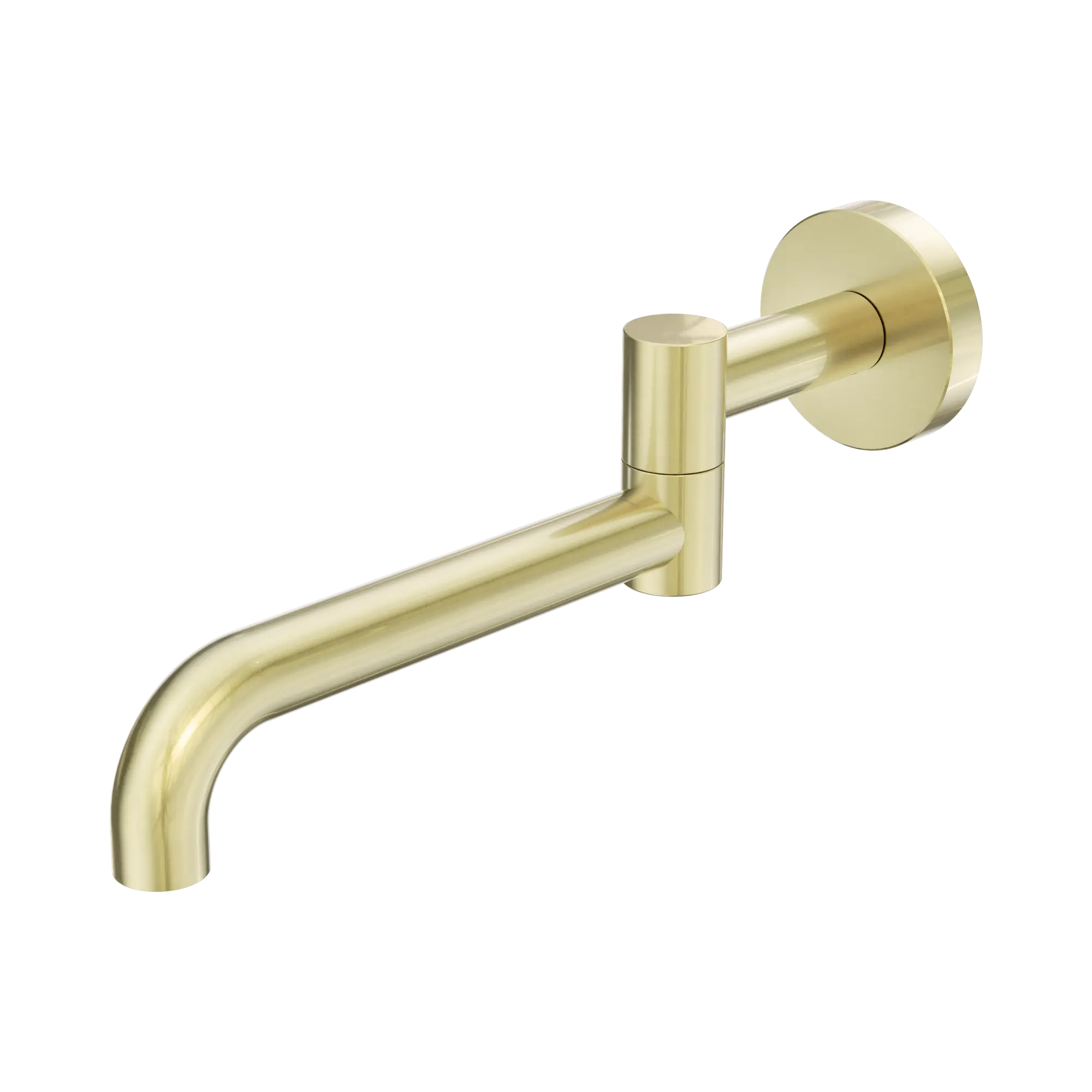 Mecca Wall Mounted Swivel Bath Spout Only 225mm II