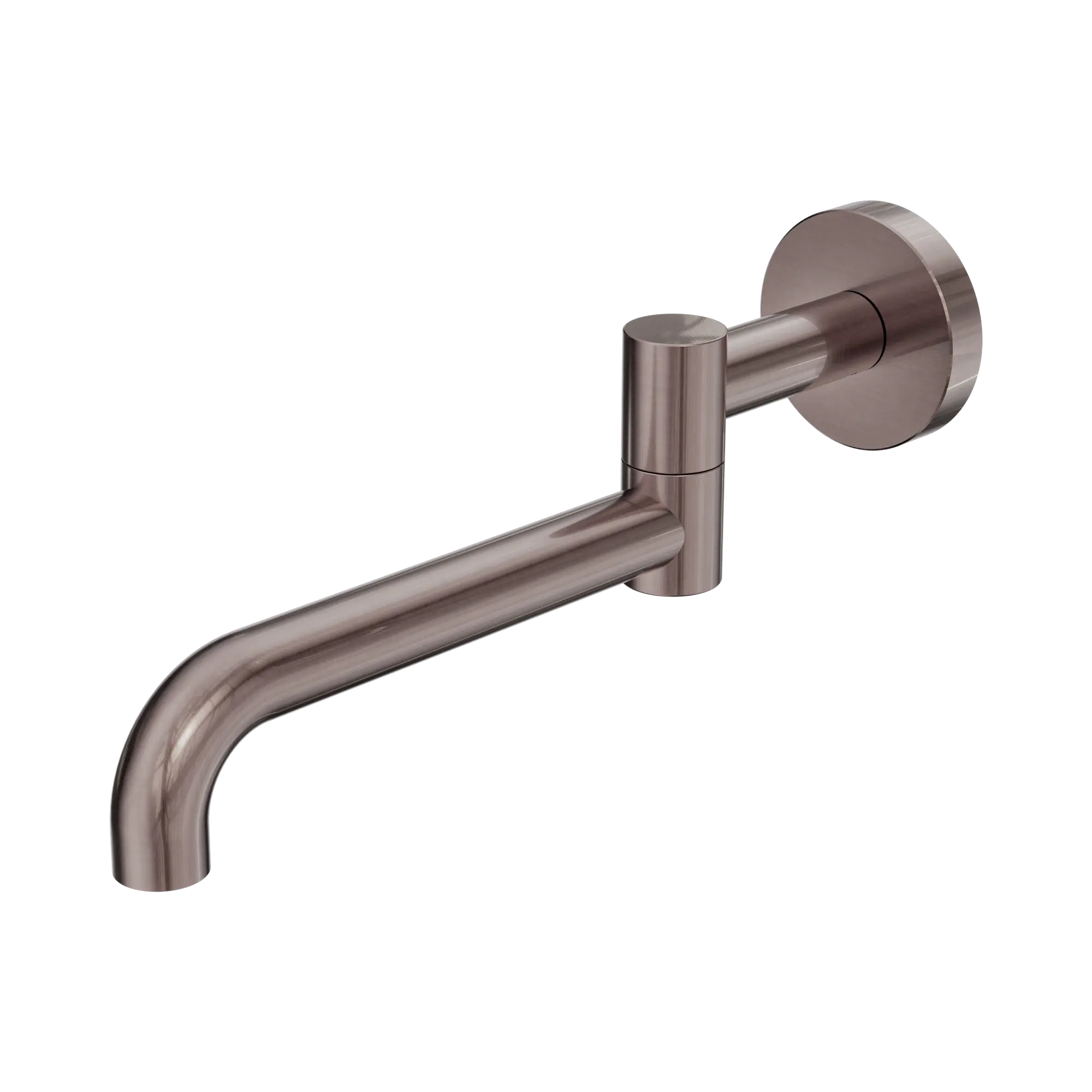 Mecca Wall Mounted Swivel Bath Spout Only 225mm II