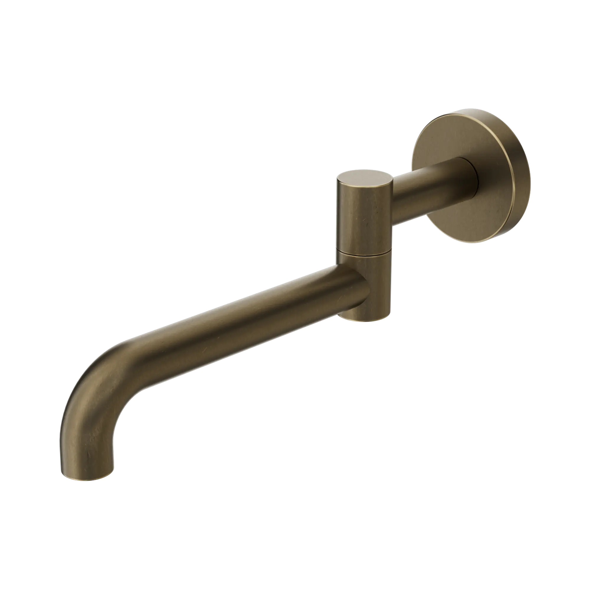 Mecca Wall Mounted Swivel Bath Spout Only 225mm II