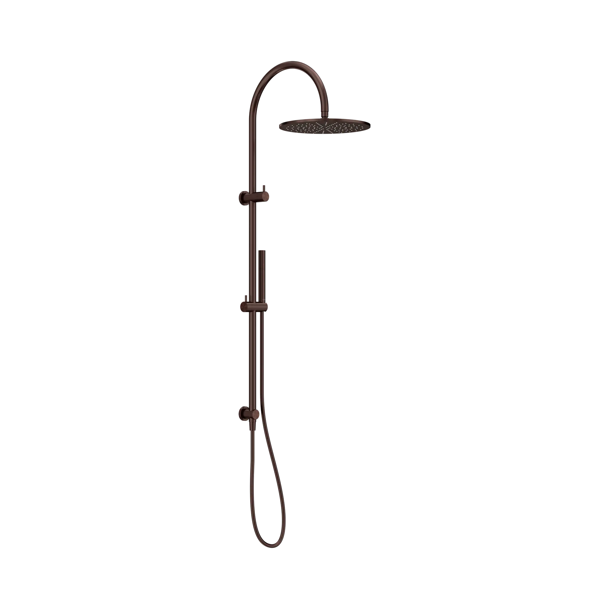 Mecca Twin Shower With Slim Hand Shower