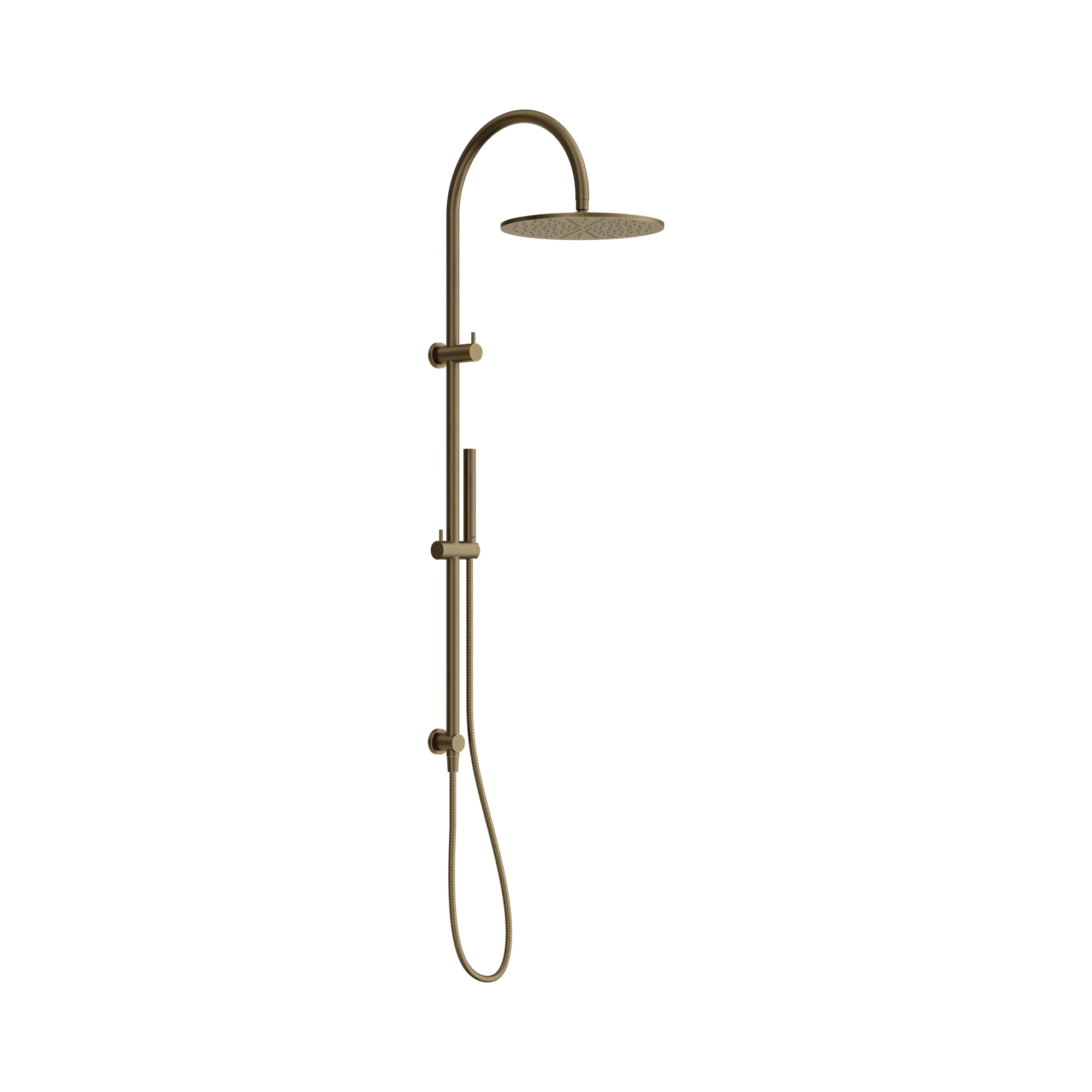 Mecca Twin Shower With Slim Hand Shower