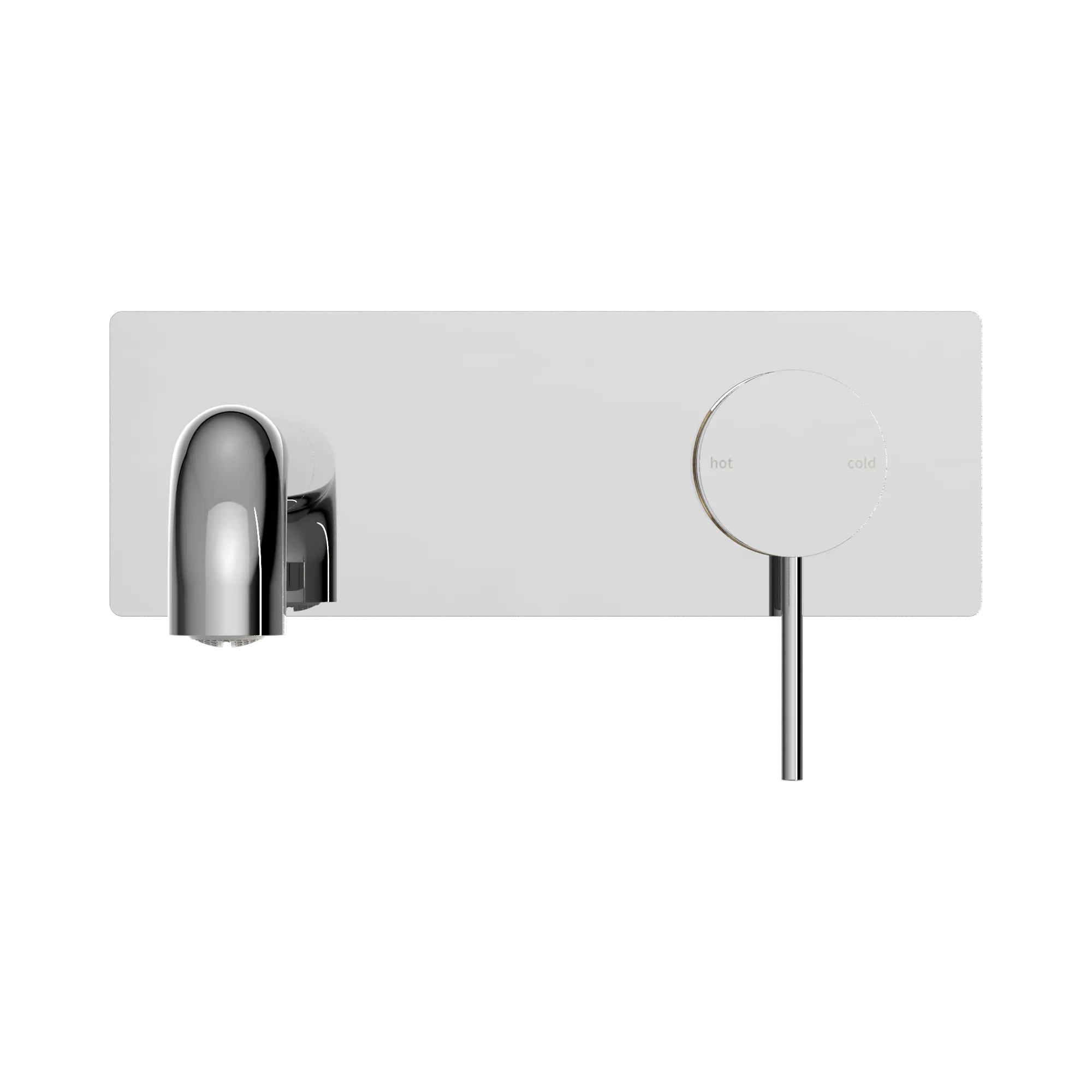 Mecca Wall Basin Mixer 185mm Spout