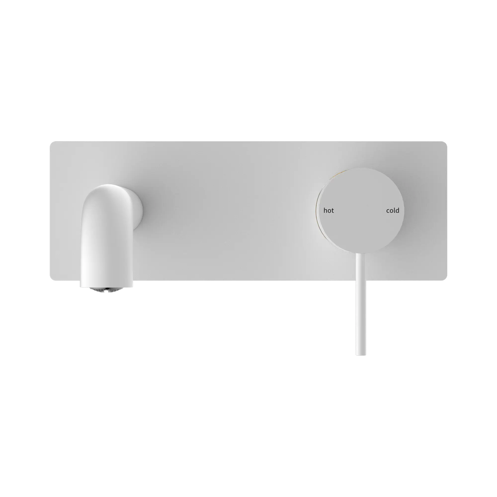 Mecca Wall Basin Mixer 185mm Spout