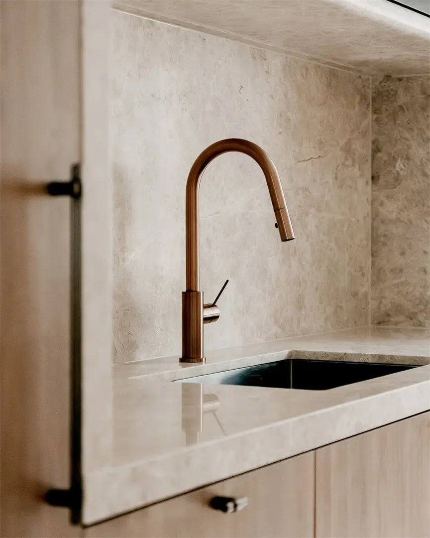 Mecca Pull Out Sink Mixer With Vegie Spray Function