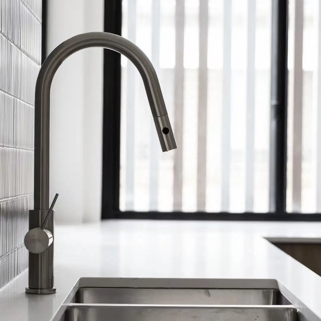 Mecca Pull Out Sink Mixer With Vegie Spray Function
