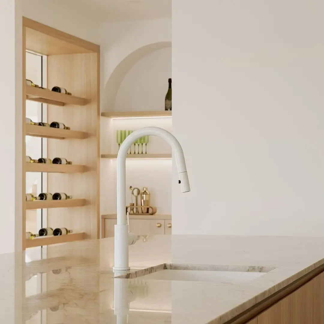 Mecca Pull Out Sink Mixer With Vegie Spray Function