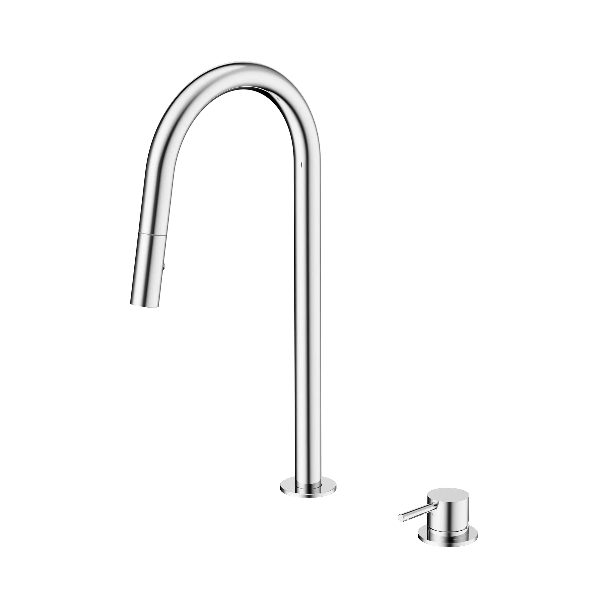 Mecca Hob Mounted Pull Out Sink Mixer