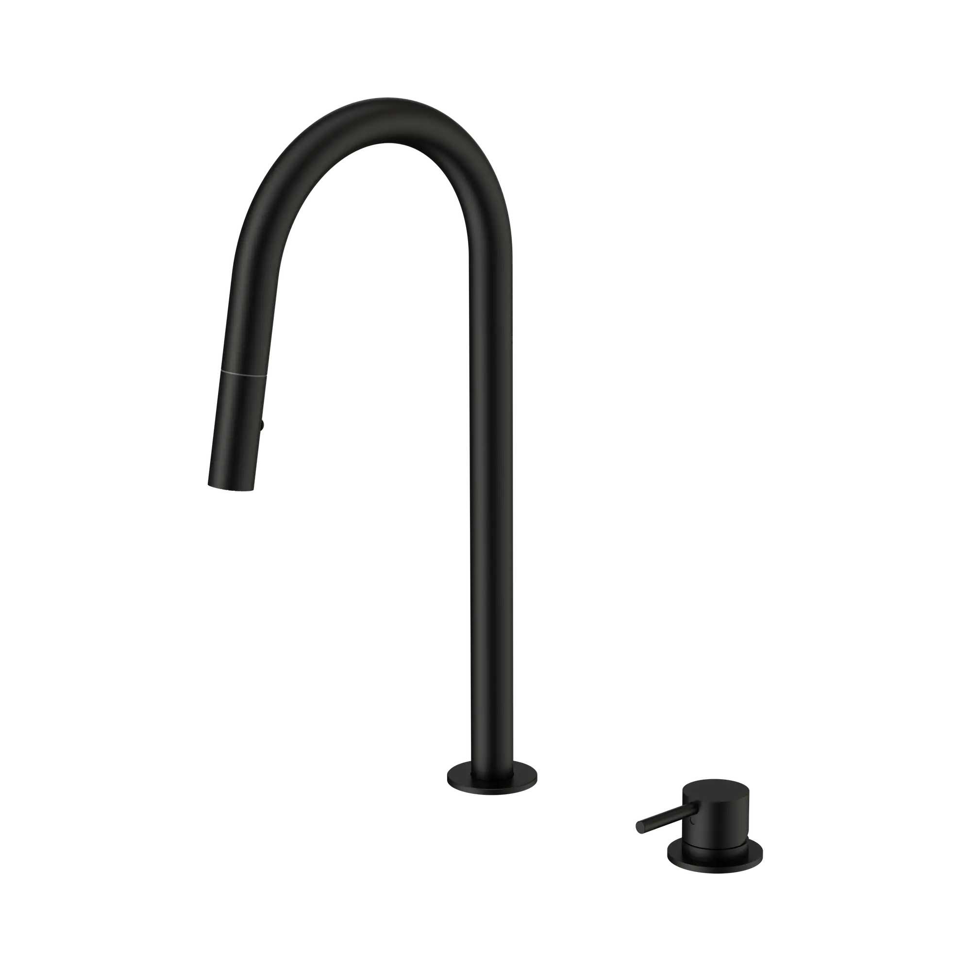Mecca Hob Mounted Pull Out Sink Mixer