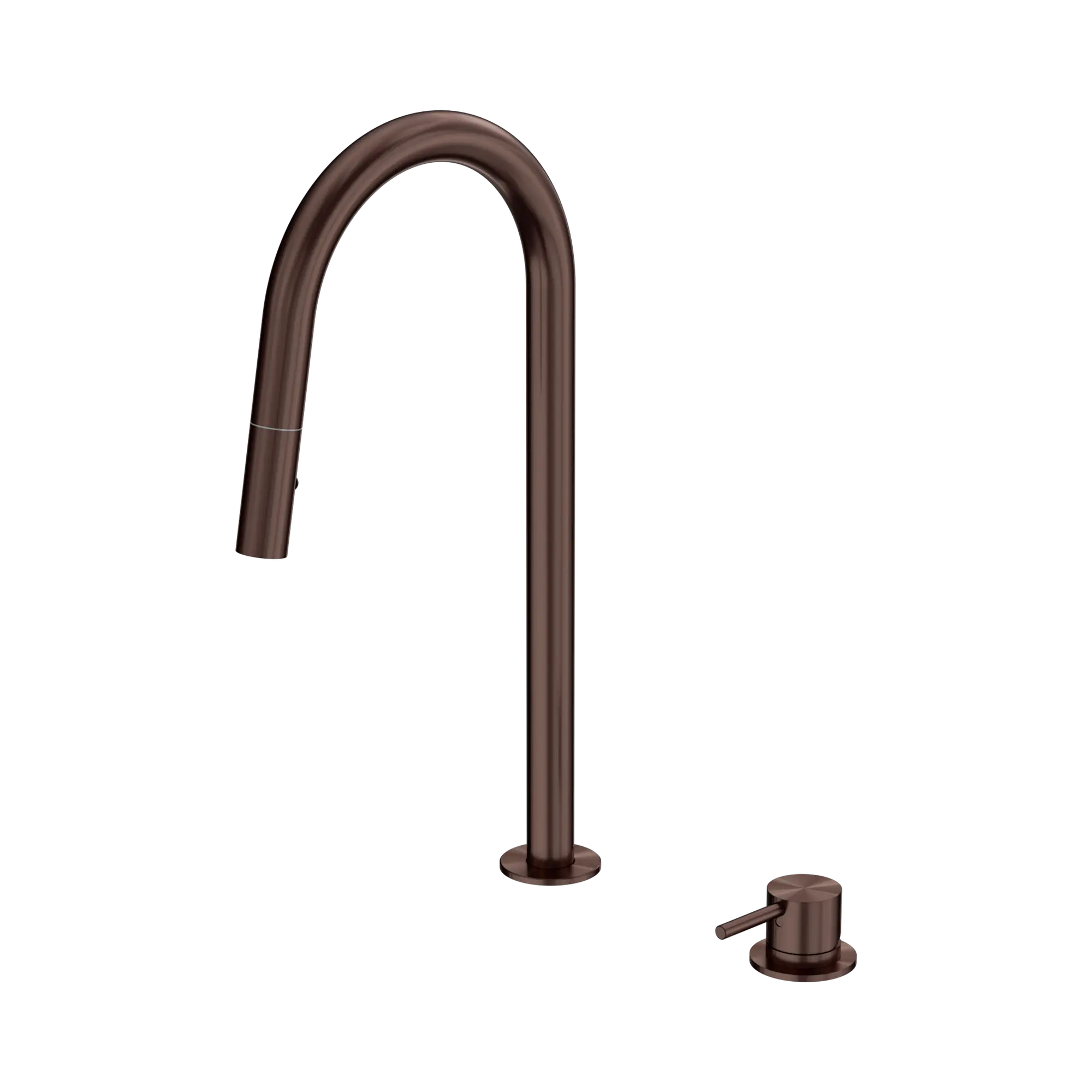 Mecca Hob Mounted Pull Out Sink Mixer