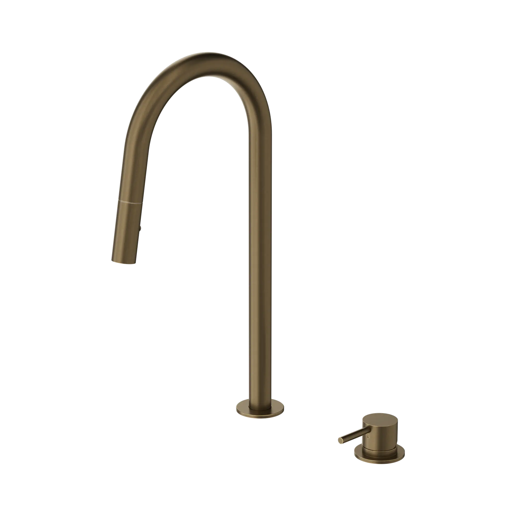Mecca Hob Mounted Pull Out Sink Mixer