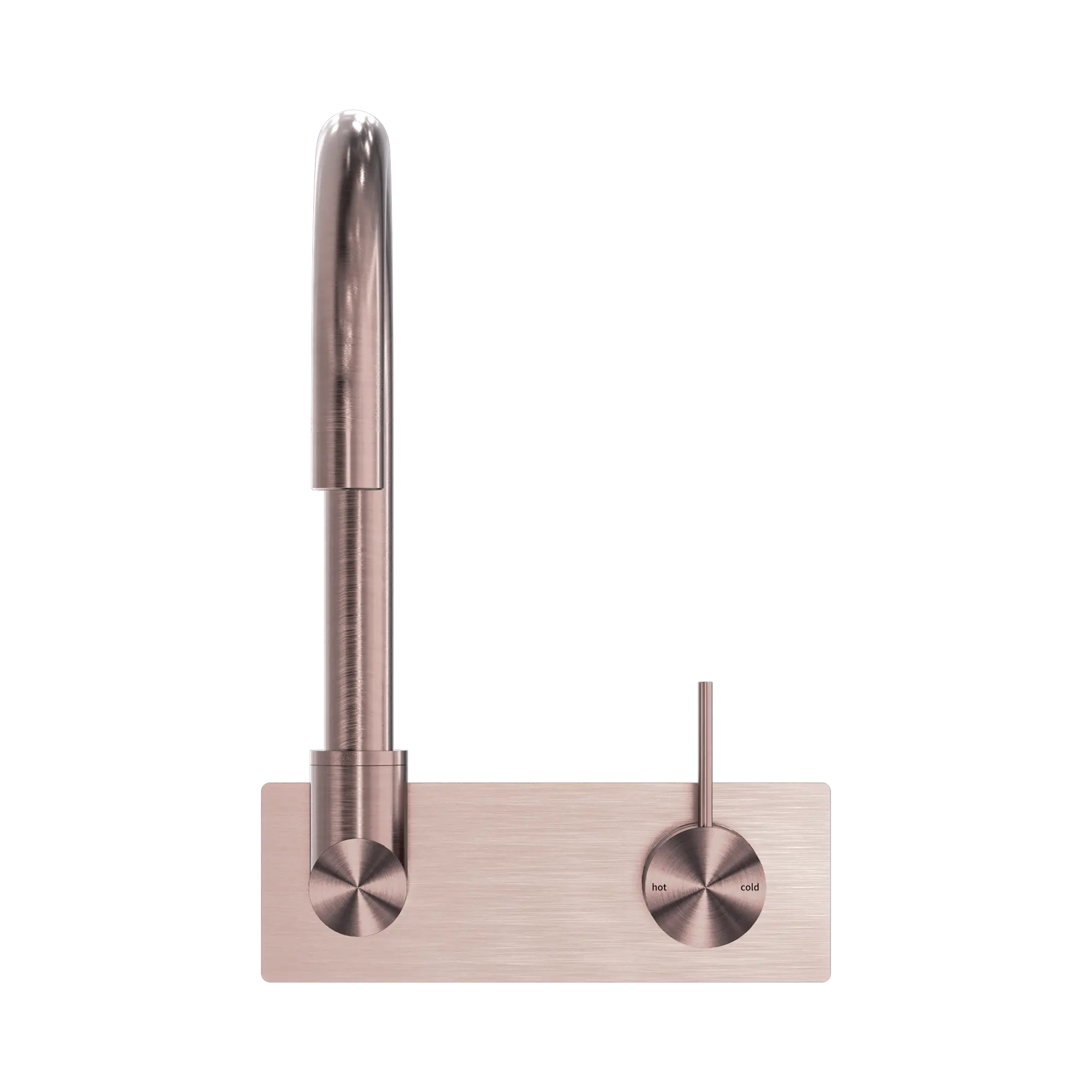 Mecca Wall Basin Mixer Swivel Spout Handle Up
