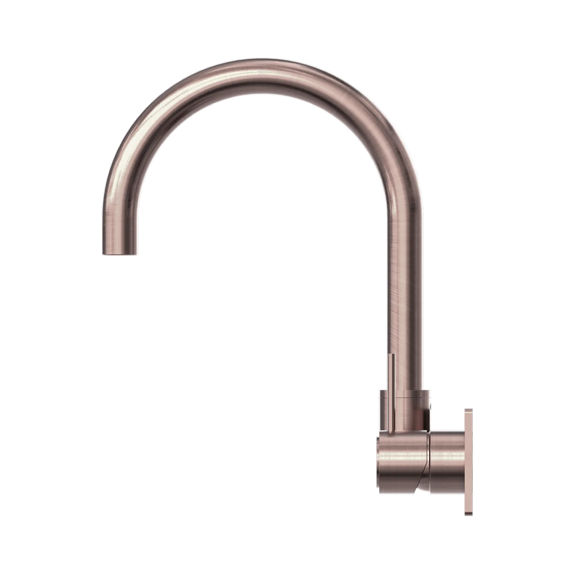 Mecca Wall Basin Mixer Swivel Spout Handle Up