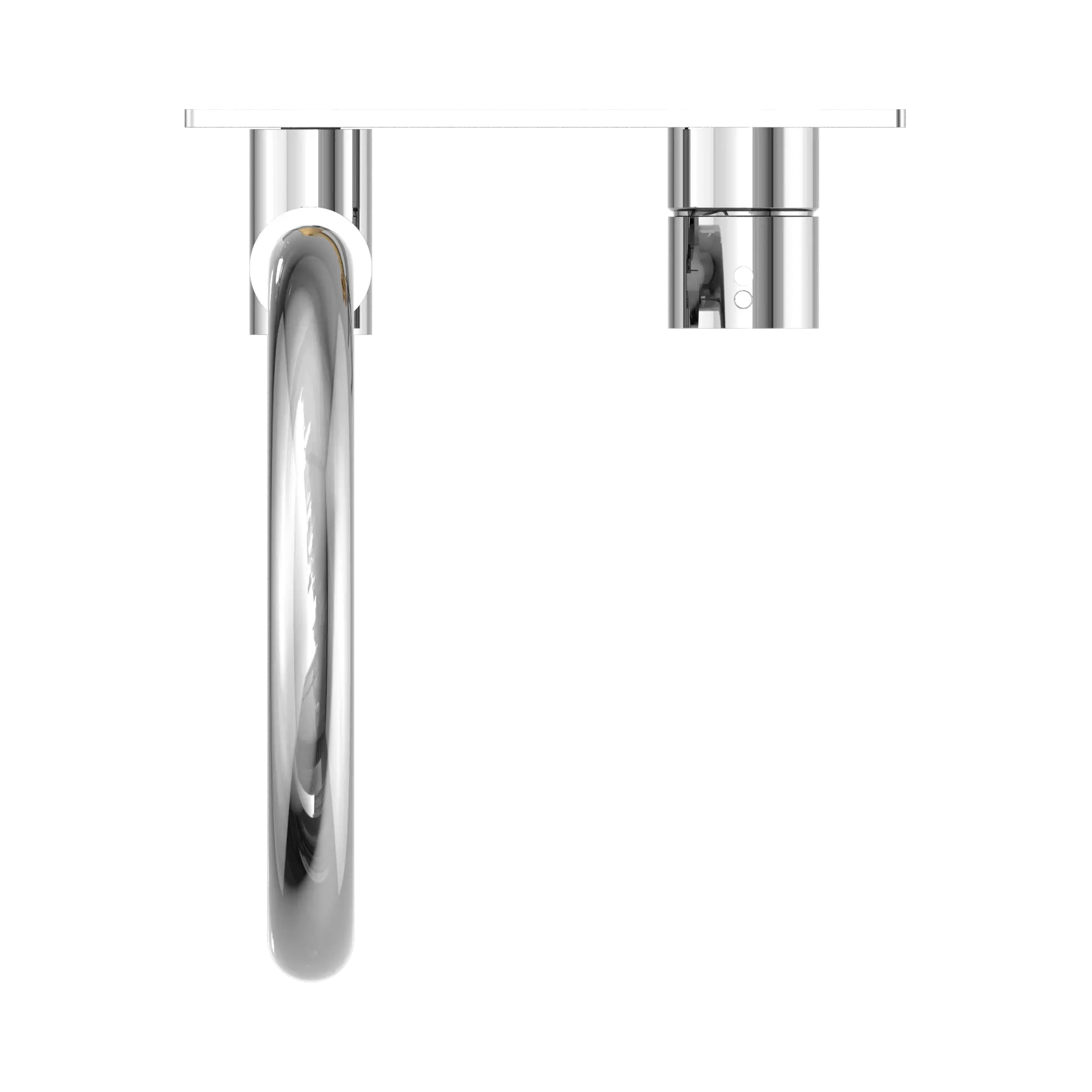 Mecca Wall Basin Mixer Swivel Spout Handle Up