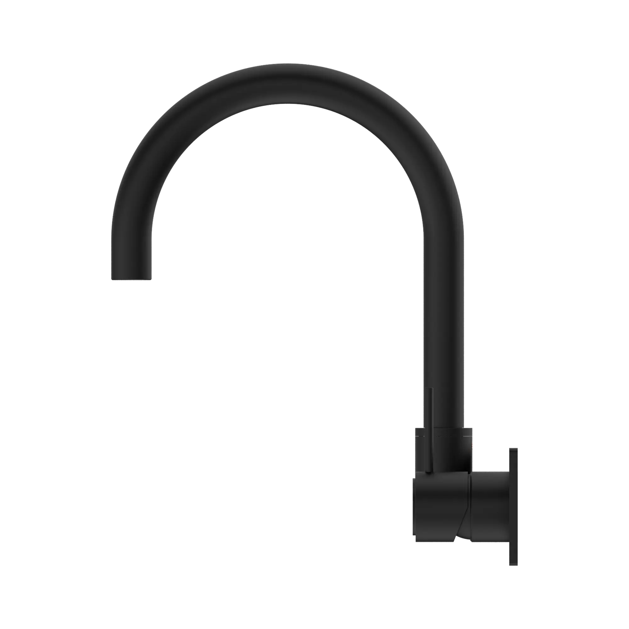 Mecca Wall Basin Mixer Swivel Spout Handle Up