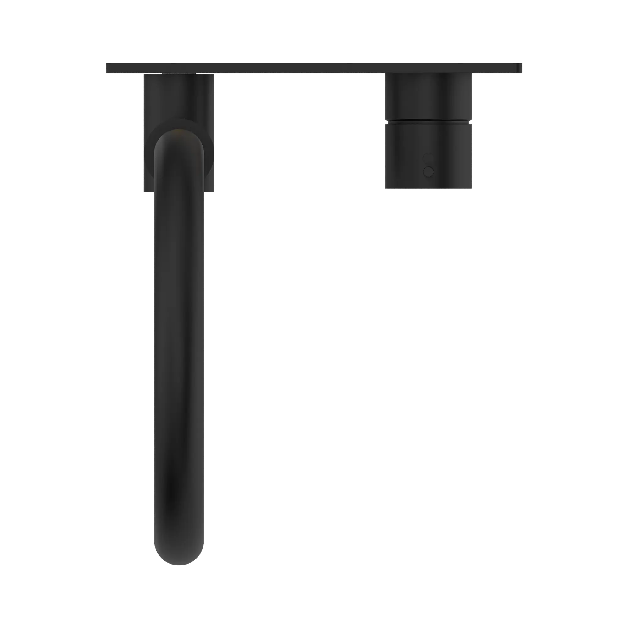 Mecca Wall Basin Mixer Swivel Spout Handle Up