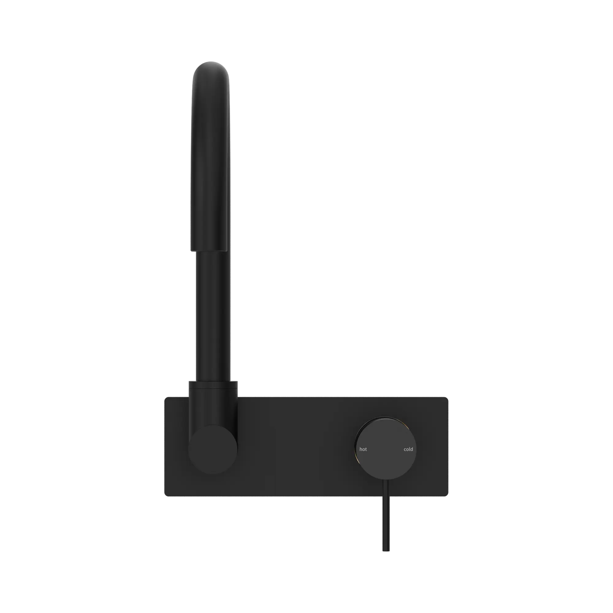 Mecca Wall Basin Mixer Swivel Spout