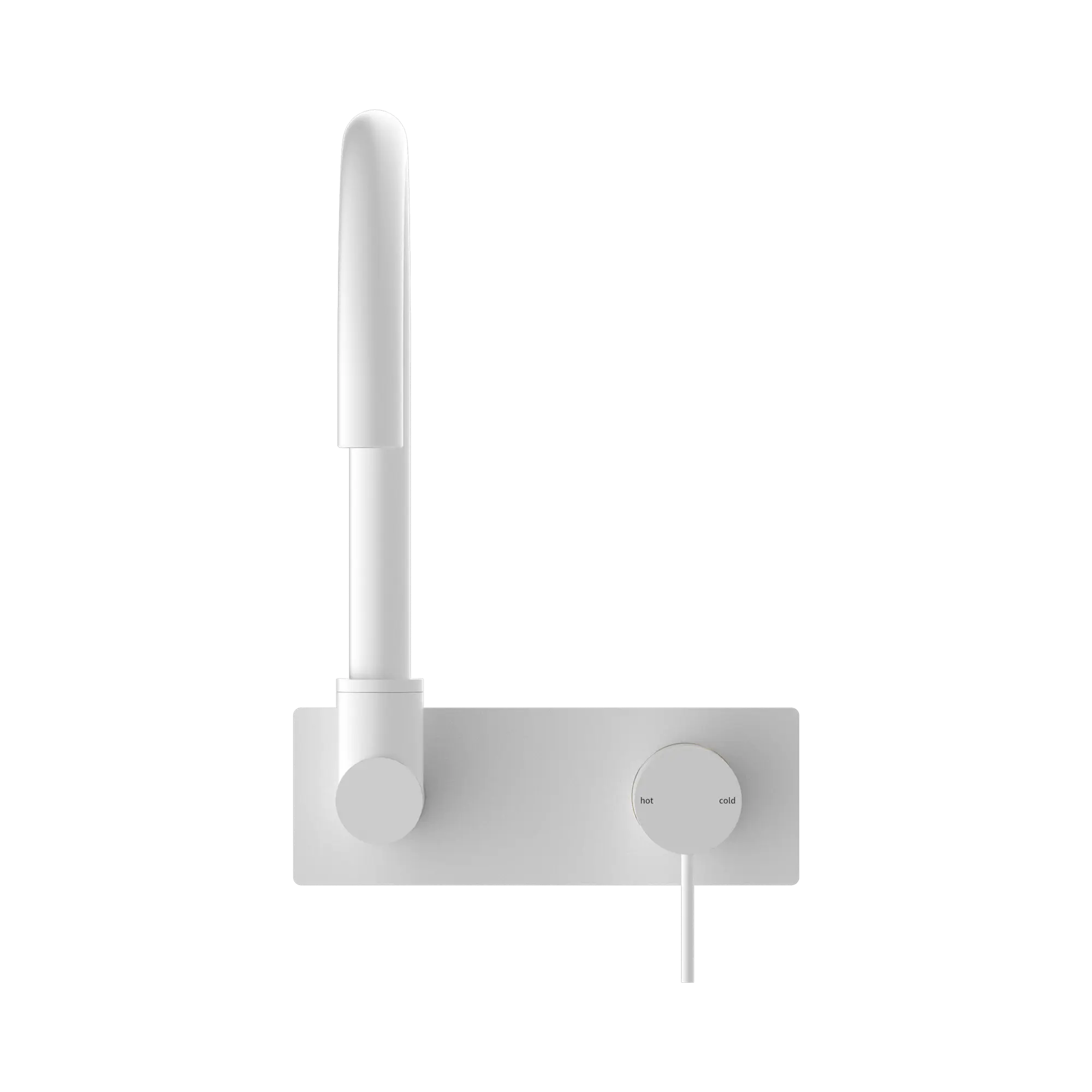 Mecca Wall Basin Mixer Swivel Spout