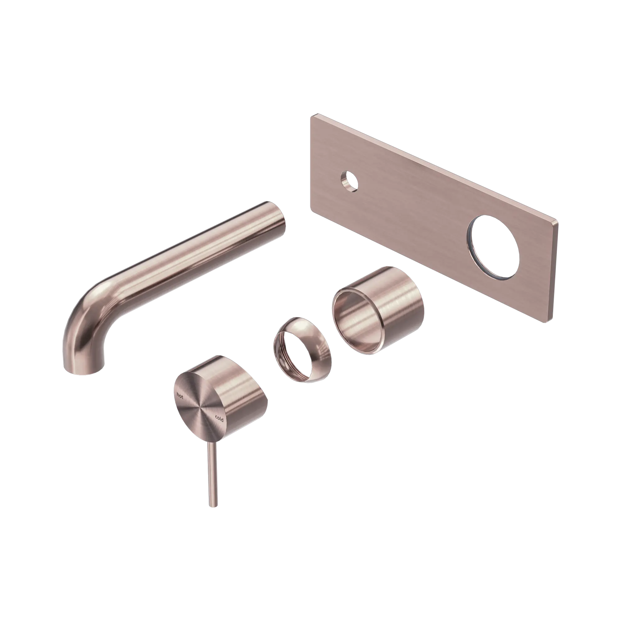 Mecca Wall Basin/Bath Mixer 120mm Trim Kit Only