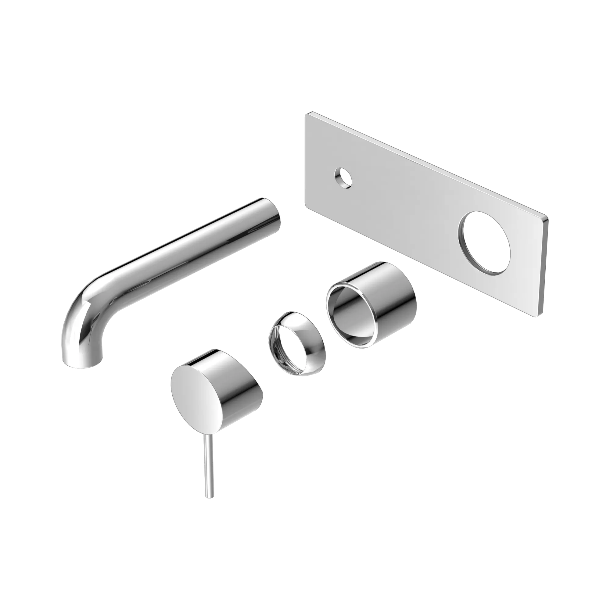 Mecca Wall Basin/Bath Mixer 120mm Trim Kit Only